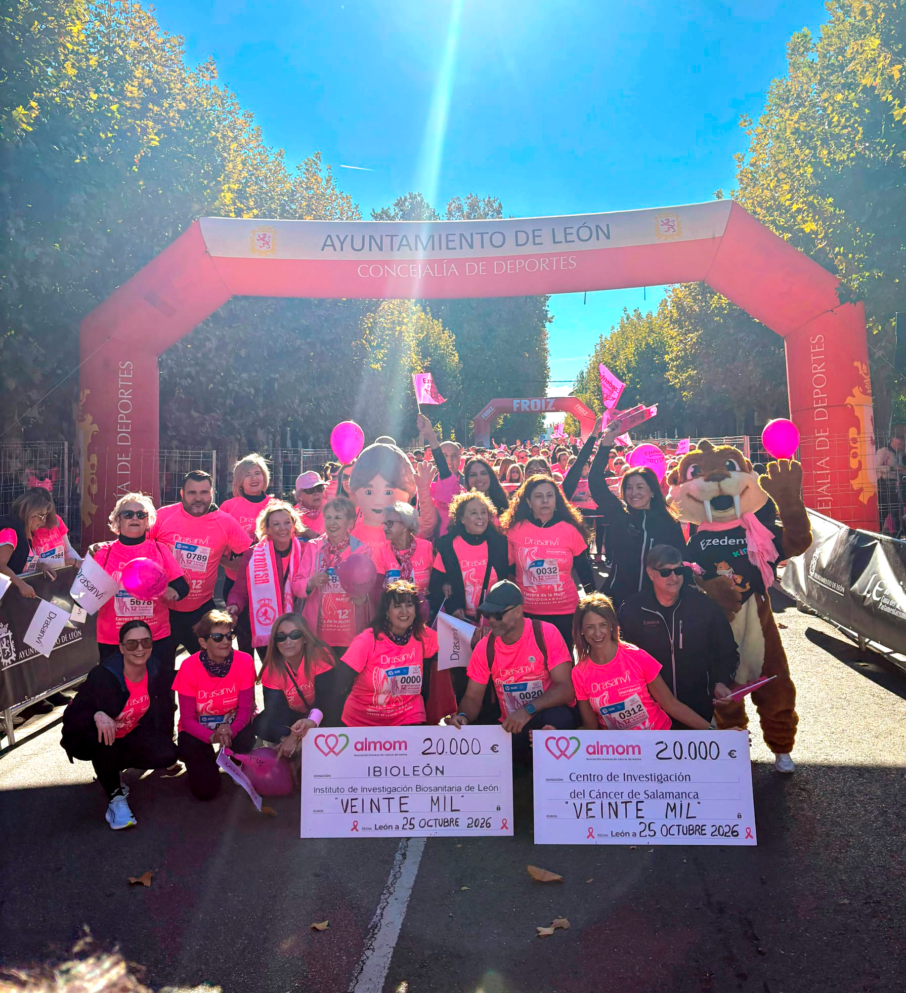 Cartel Oficial 12ª Carrera de la Mujer ALMOM Drasanvi León 2026