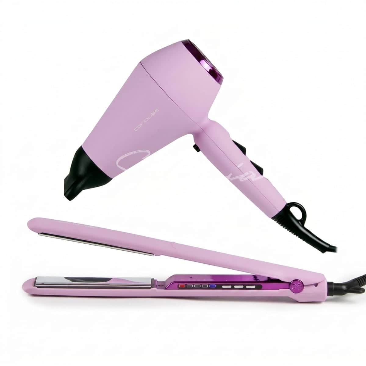 Plancha de pelo y secador
